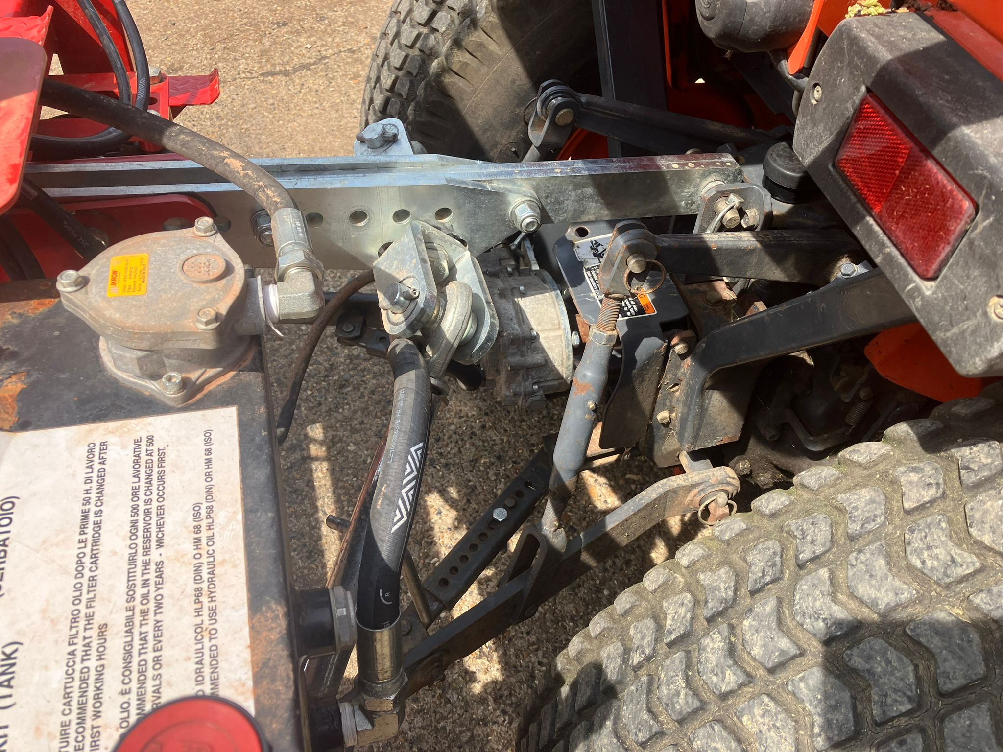 Tractor Rear Digger Other – Tifermec 22 TX tractor mounted backhoe digger excavator ...