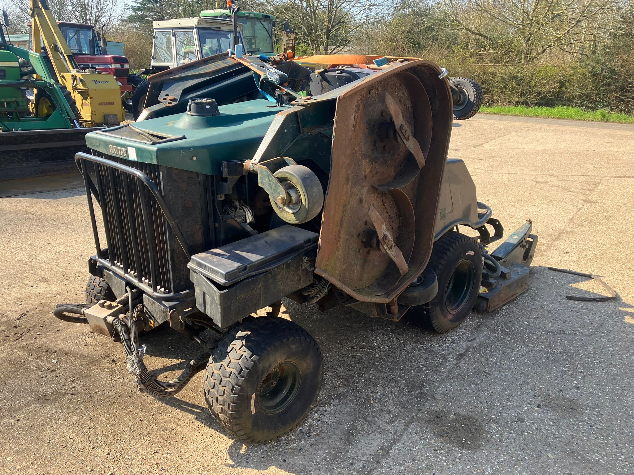 Section R314 Hayter R314 Batwing Mower – Cranmore Tractors